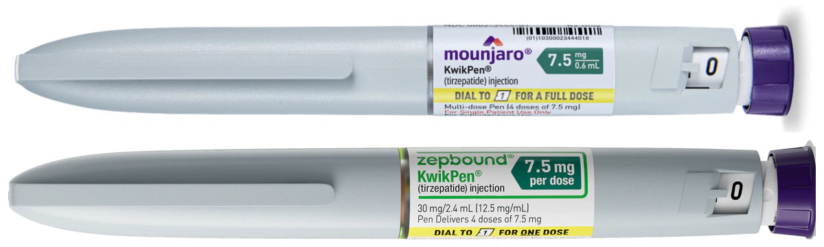 Mounjaro / Zepbound KwikPen 7.5 mg pen